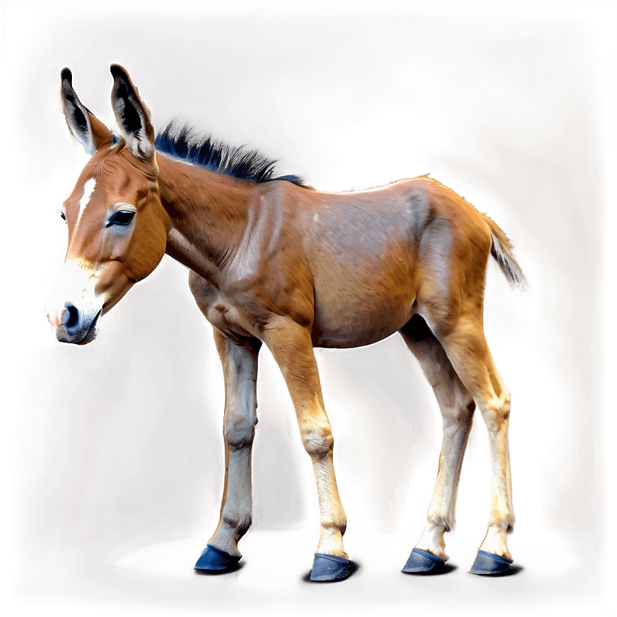 Mule and Foal PNG 15