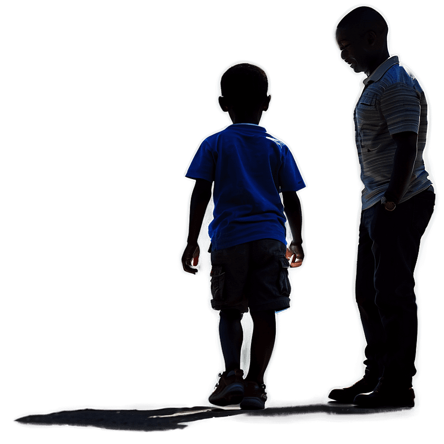 Child Silhouette Image PNG 05252024