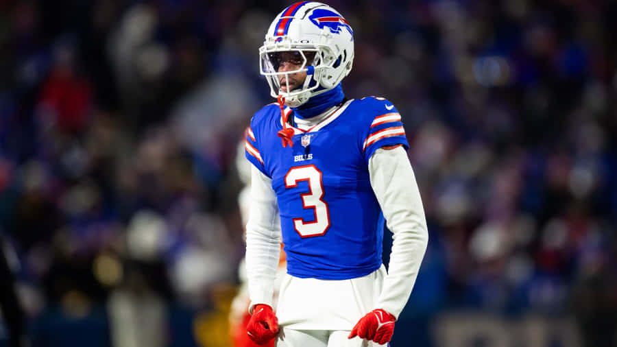 Buffalo Bills Spieler Damar Hamlin auf dem Feld