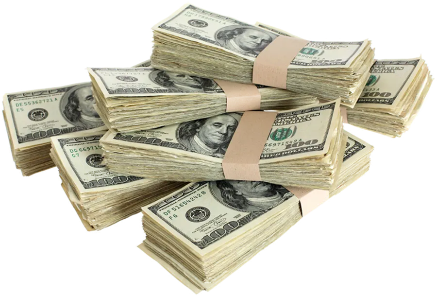 Stacks Of Money Transparent Background, HD Png Download
