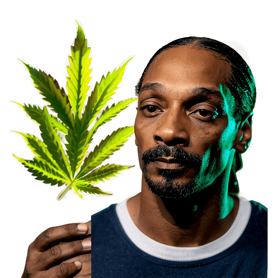 Snoop Dogg with Cannabis PNG 05232024