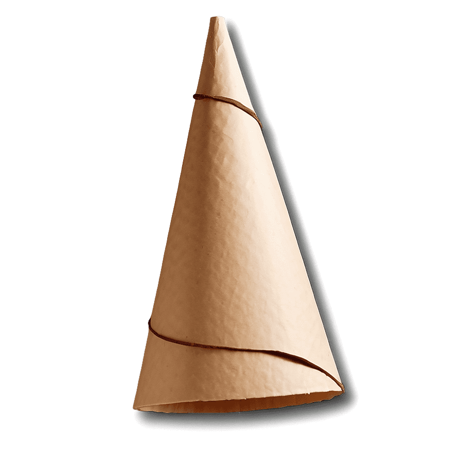 Paper Cone PNG 05262024