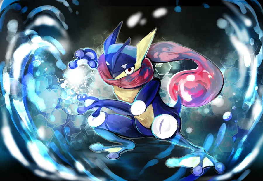 Greninja background