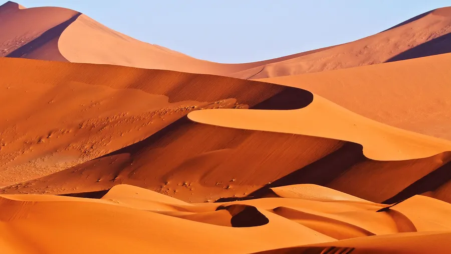Namibia red sand dune wallpaper