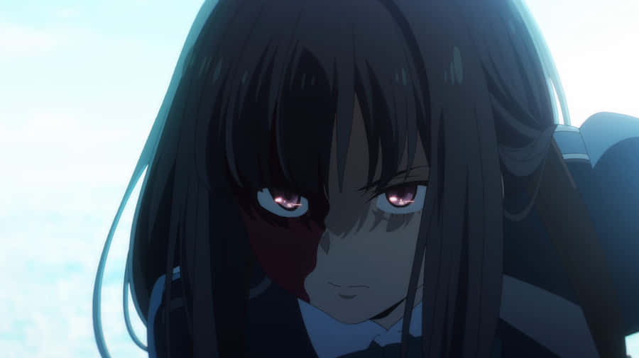 Sguardo Intenso di Lycoris Recoil
