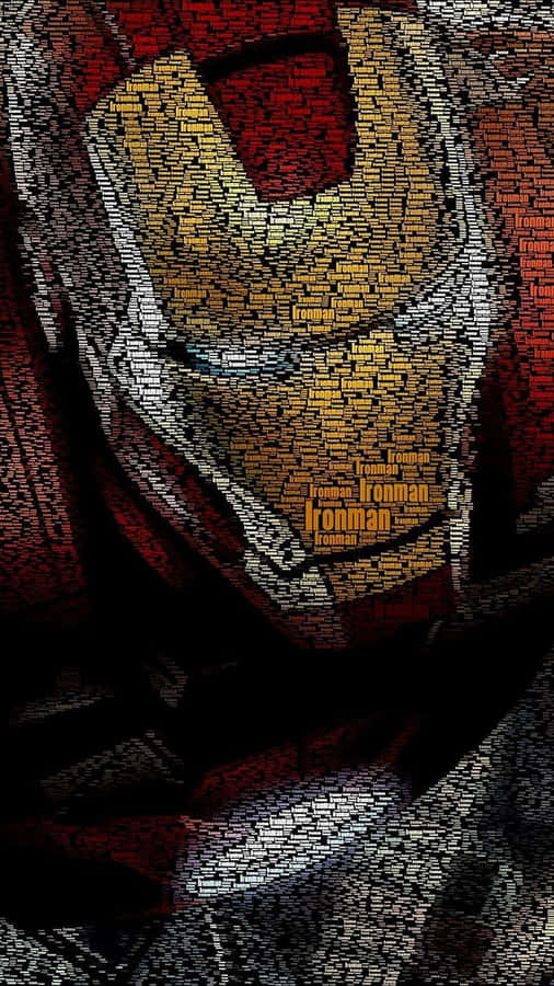IronMan in einer Wortkunst.