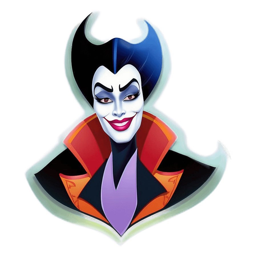 Iconic Disney Villains PNG cek