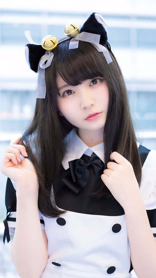 CosplayAnime Kawaii 1080 x 1920 Hintergrundbild