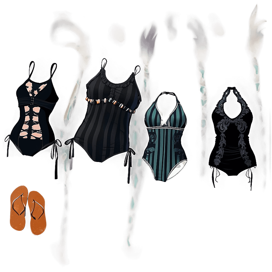 Goth Beachwear PNG 06232024