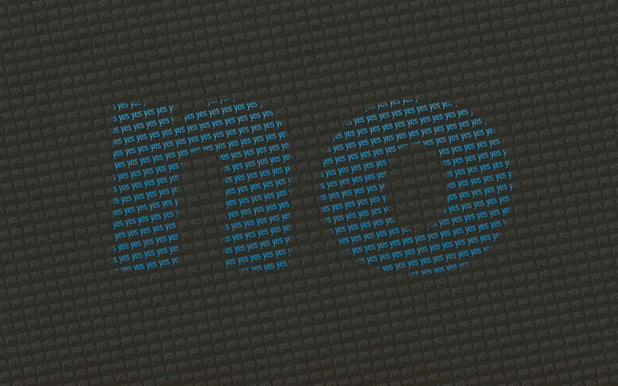 Enblå og hvid "forbudt" skilt på en sort baggrund.