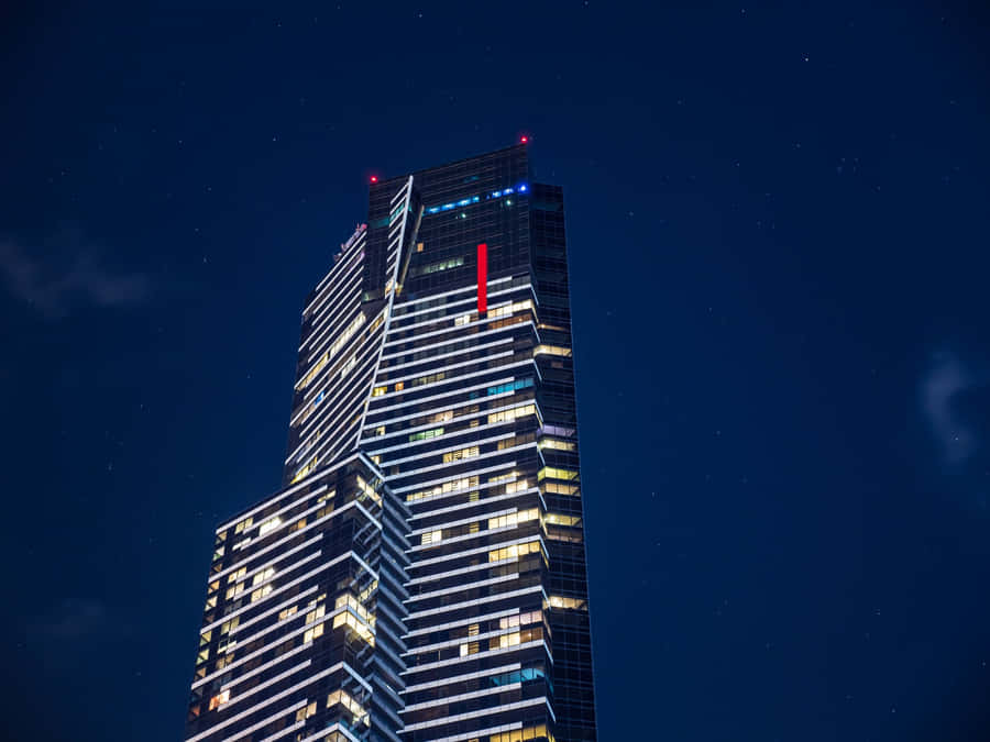 Skyline Noturno da Eureka Tower