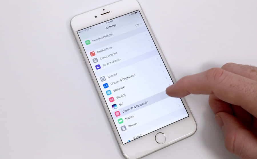 Desbloqueieo seu mundo com Touch ID