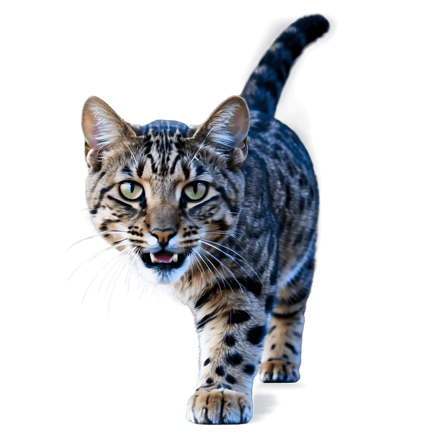 Fierce Feline Glare PNG hvk