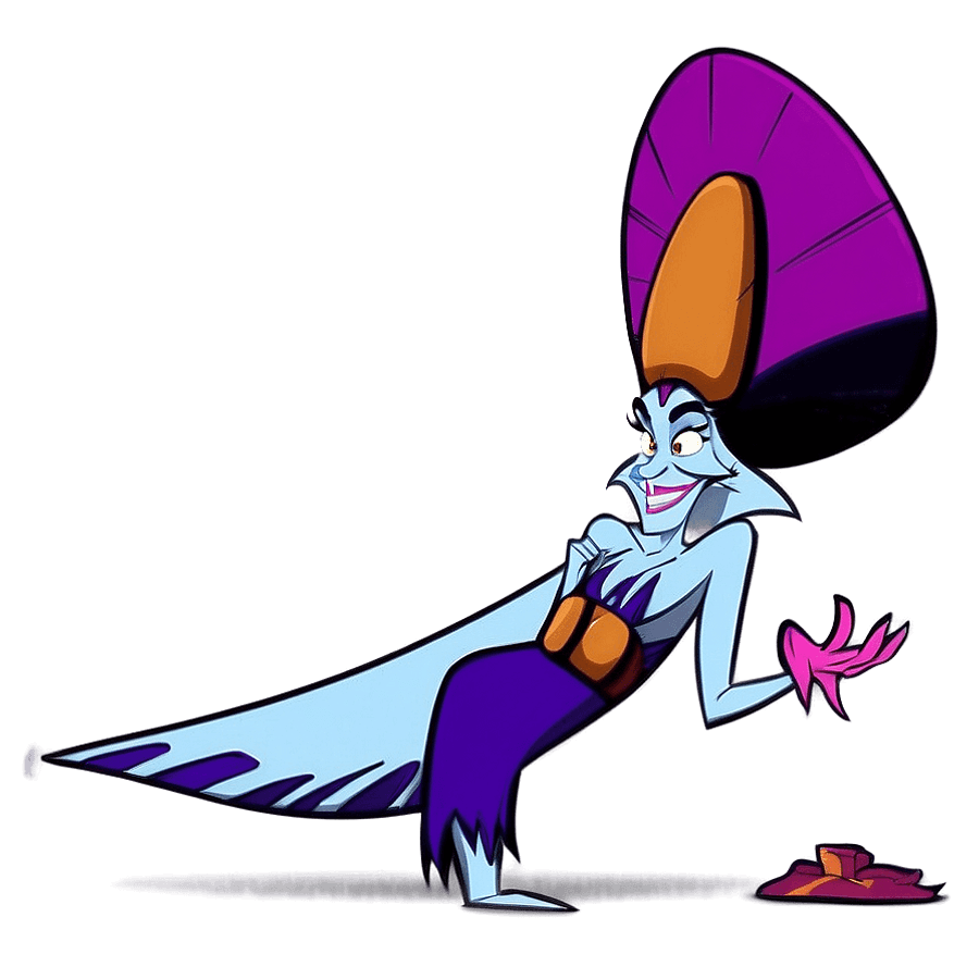 Yzma Character Art PNG dfb