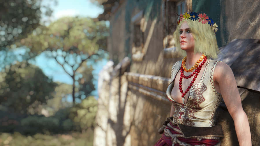 Keira Metz Witcher3 Blumenkranz