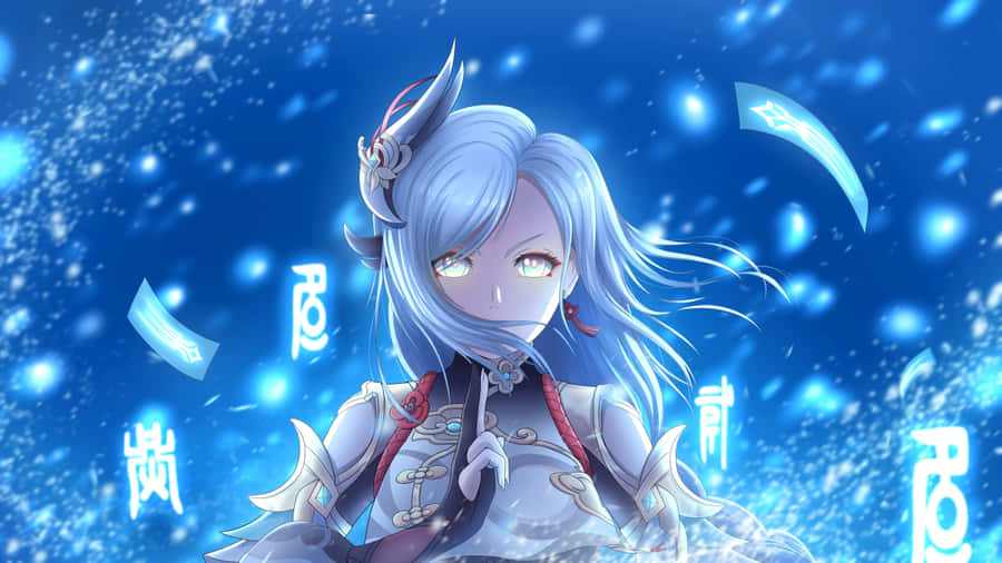 Shenhe tra Lanterne Celestiali