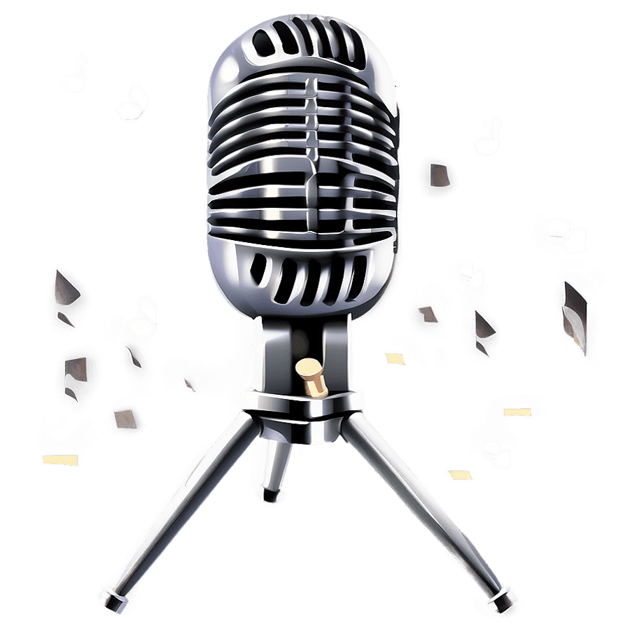 Music Microphone Clipart PNG ehr10