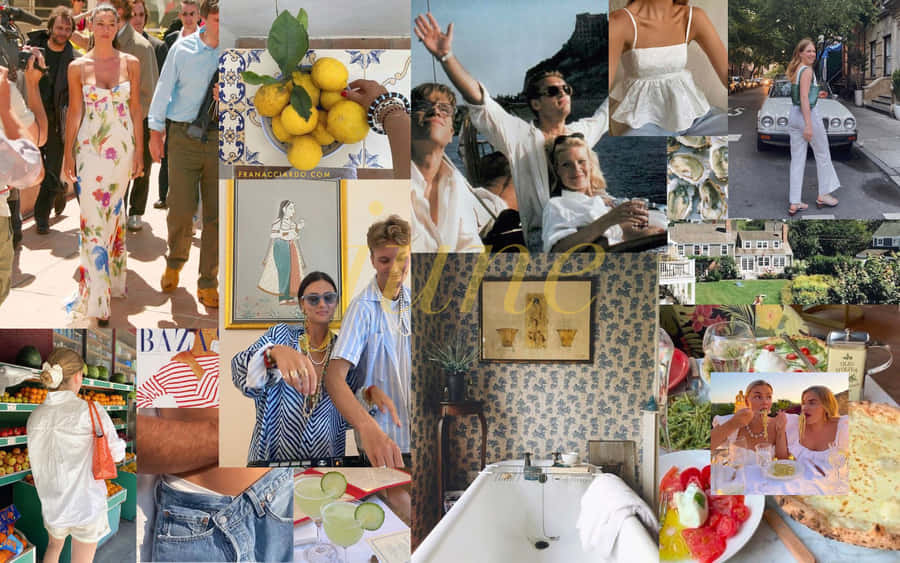 Juni Ästhetik Collage