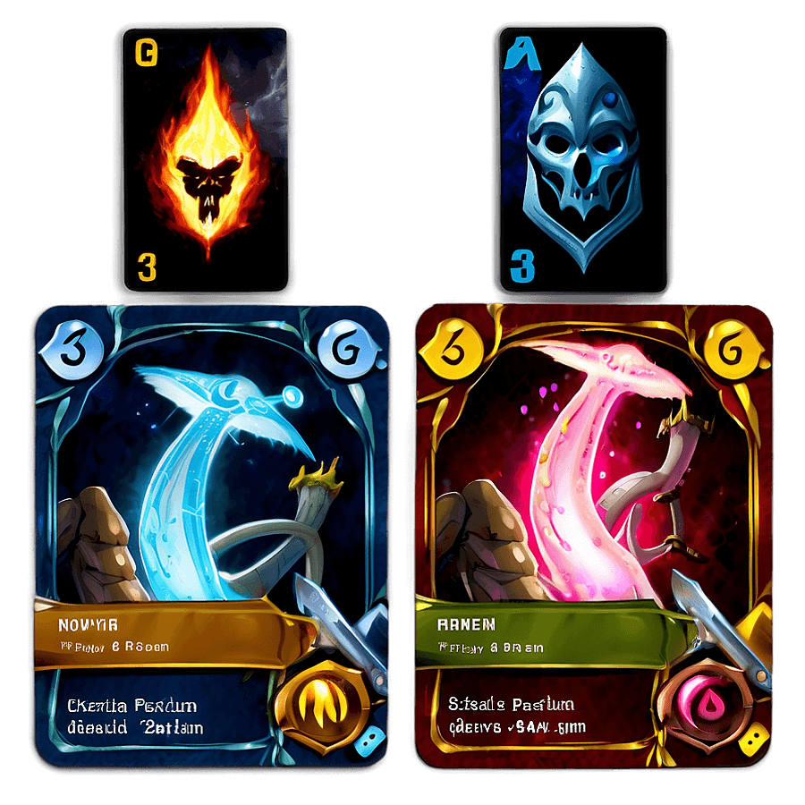 RPG Trading Cards PNG lvj14