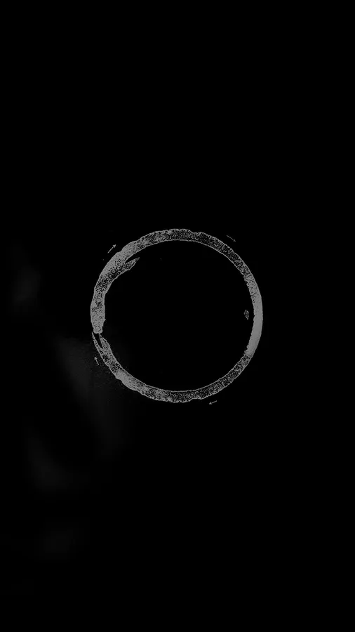 Dark Android Grunge Circular Pattern