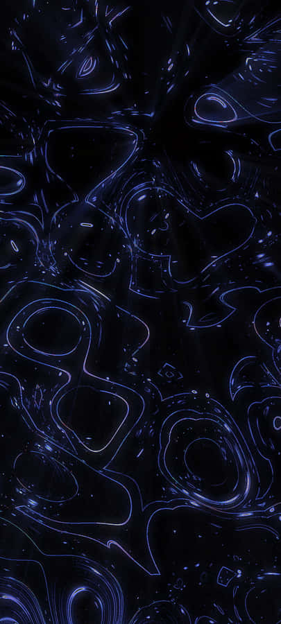 Movimento Líquido Azul Abstrato