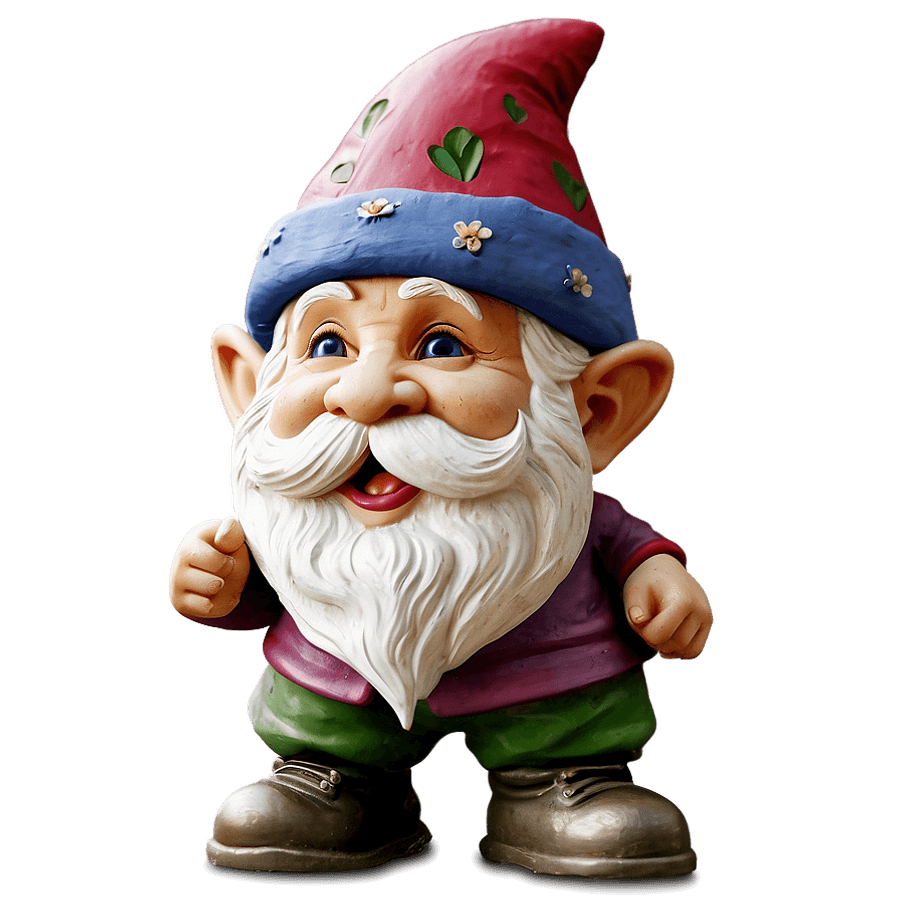 Dancing Garden Gnome PNG qir20