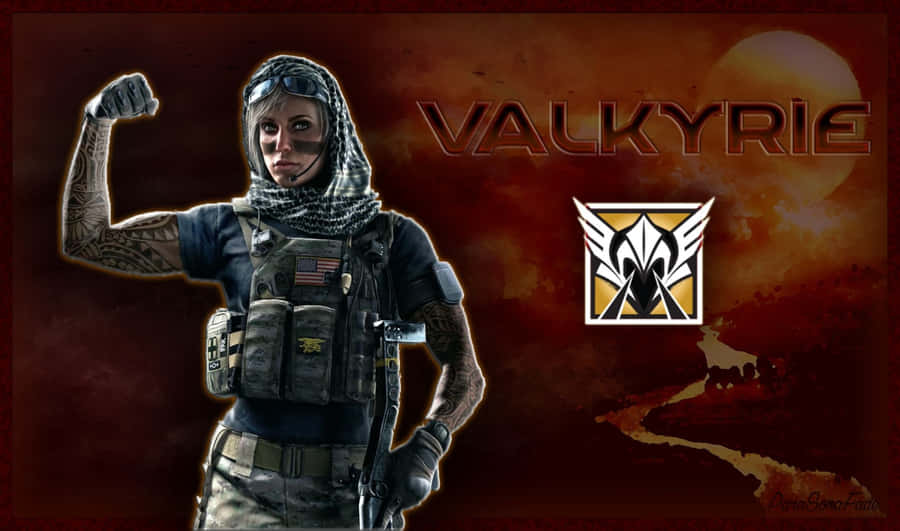 2440x1440Rainbow Six Siege Intelligence Valkyrie Baggrund.
