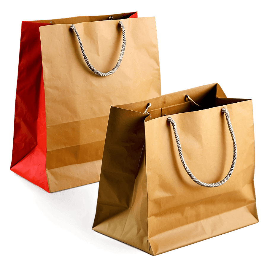 Colorful Paper Bag PNG 62