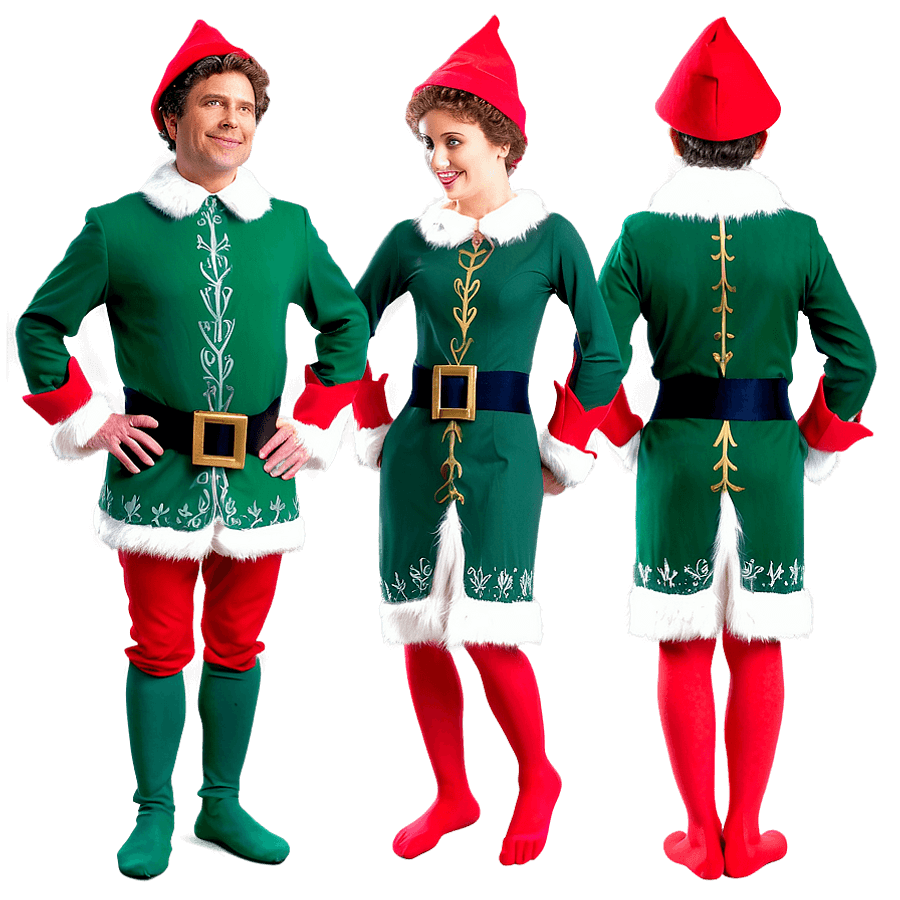Elf Body Outline PNG 16