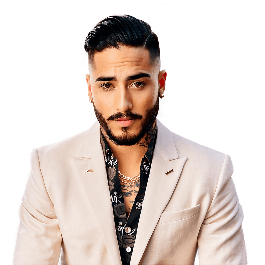 Maluma Elegant Look PNG 06232024