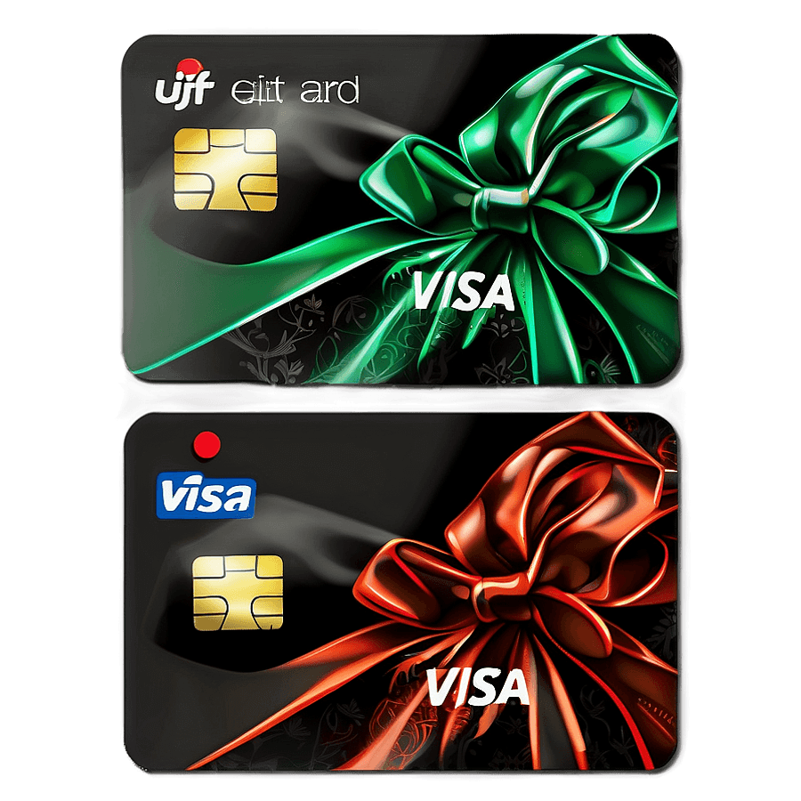 Animated Visa Gift Card PNG 64