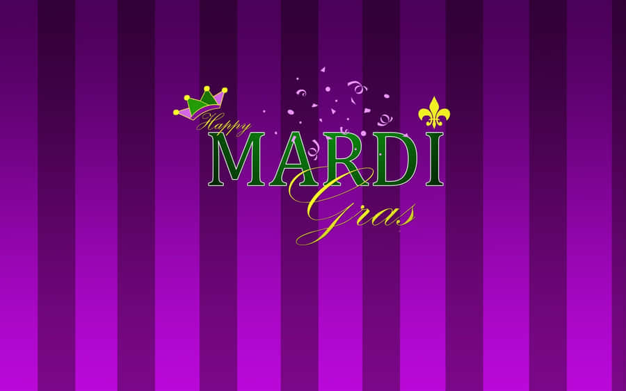 FirMardi Gras i alle dens farver og herlighed!