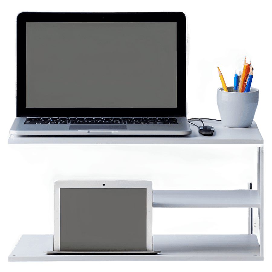 Home Office Computer Mockup PNG gxg