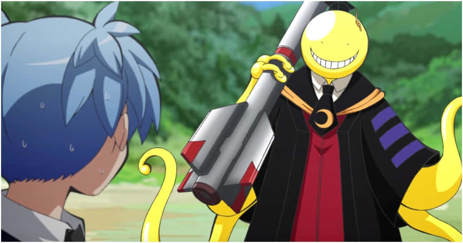 Papelde parede do Koro Sensei com resolução de 1710 x 900