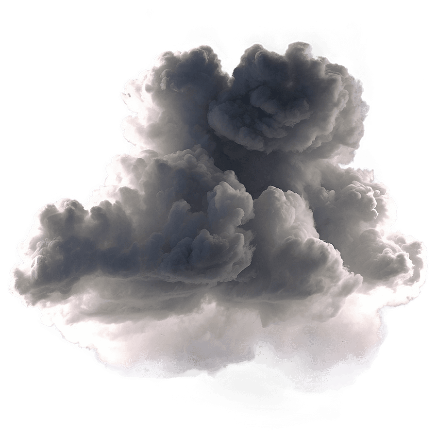 Dense Smoke Clouds PNG cdu74