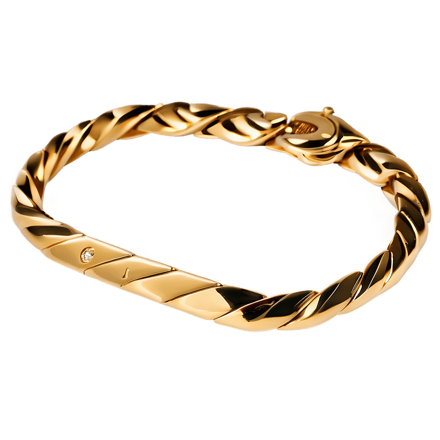 Solid Gold Bracelet Investment PNG 92
