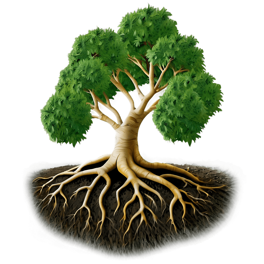 Rooted Tree PNG 05252024