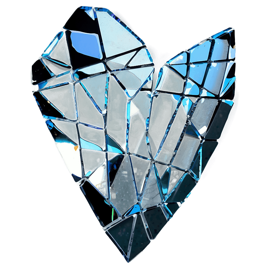 Shattered Glass Artwork PNG ofk53