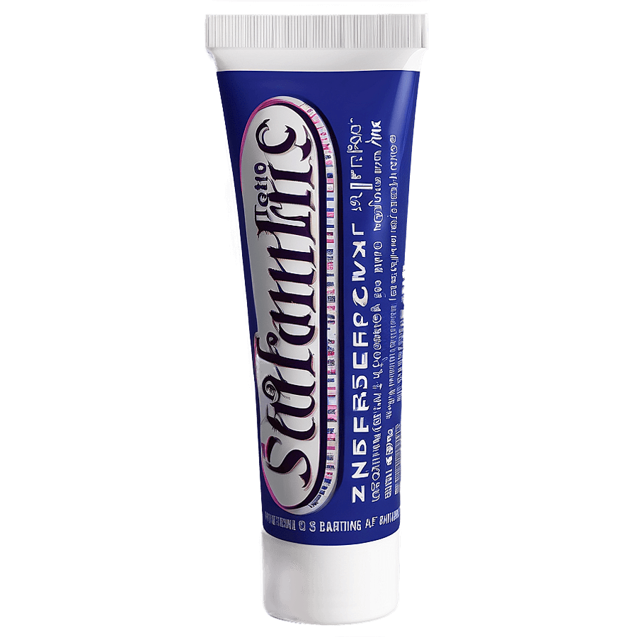 Toothpaste for Nighttime Use PNG paw