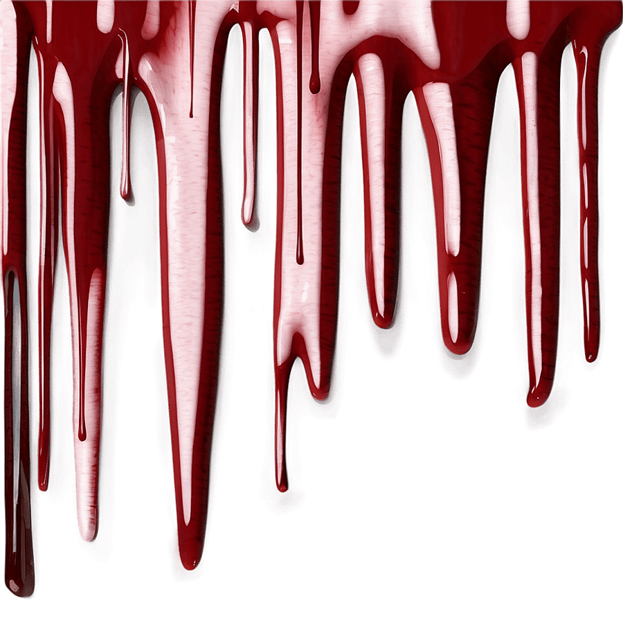 Horror Blood Drip PNG 05252024