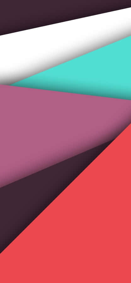 Minimalistiskfarverig 1125 x 2436 tapet