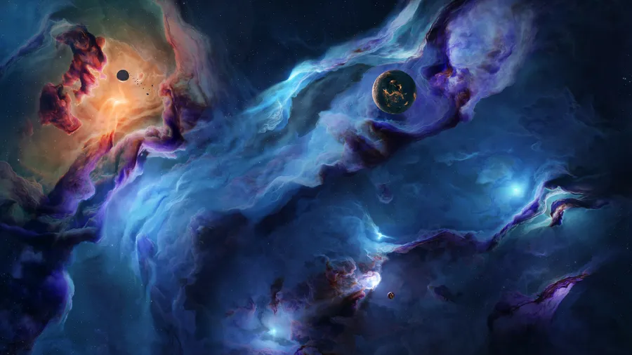 4k Space background