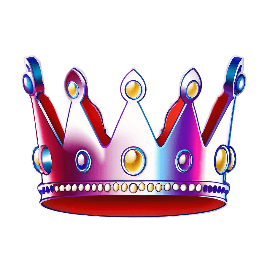 Abstract Queen Crown Outline PNG ihl