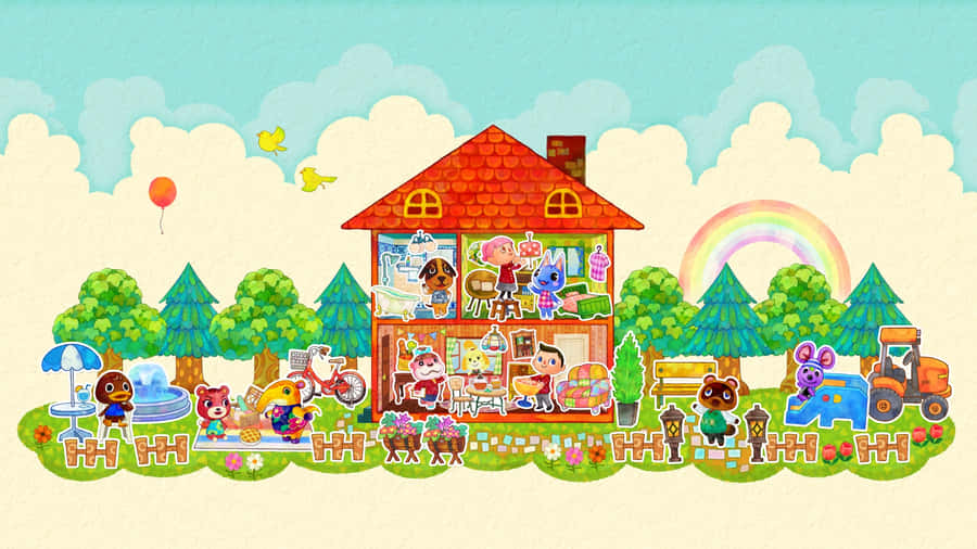 Fangen skinnende stjerne i Animal Crossing!