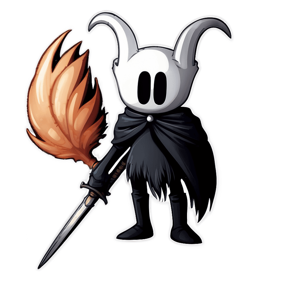 Hollow Knight Character PNG tmt50