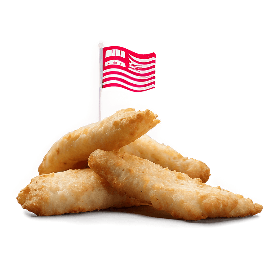 Crunchy Fish and Chips Fry PNG msa15