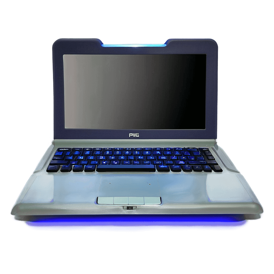 Computer Mockup with Background PNG mlu