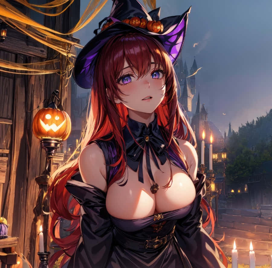 Halloween Anime Heks Pige