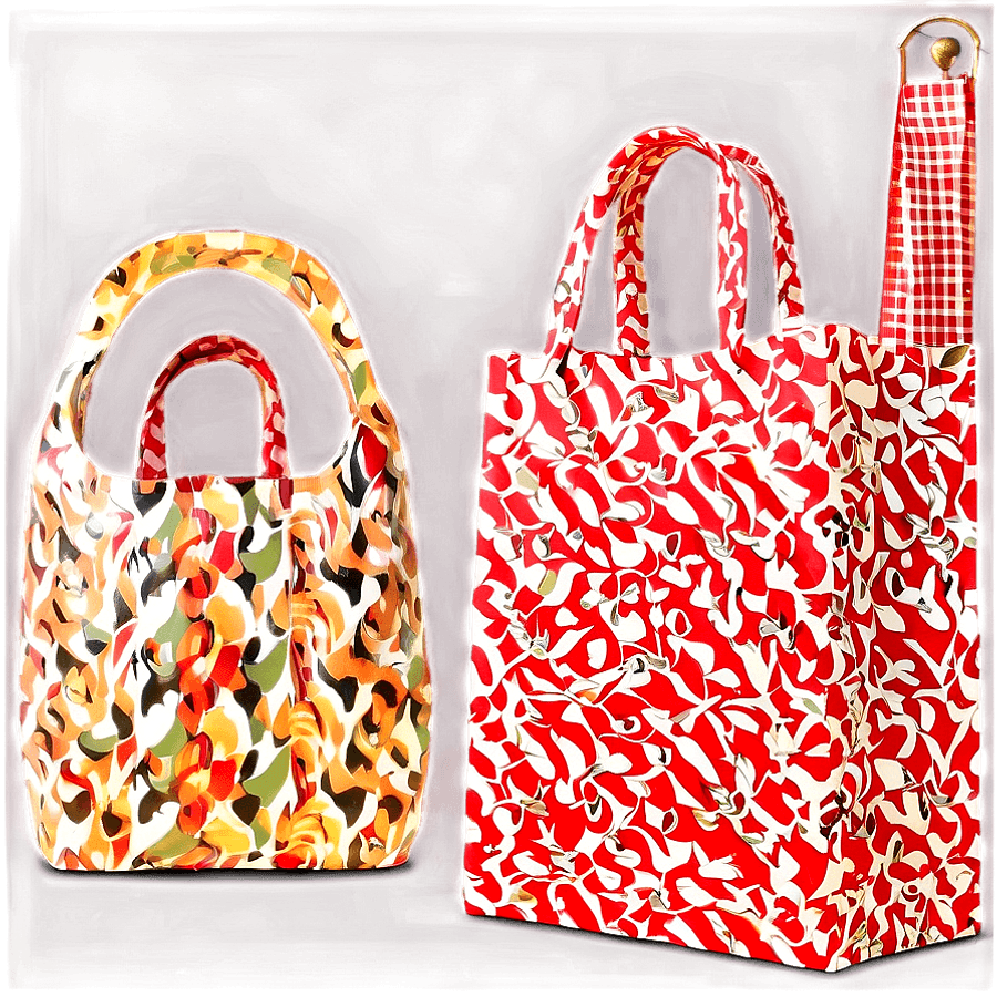 Shopping Bags with Handles PNG 47