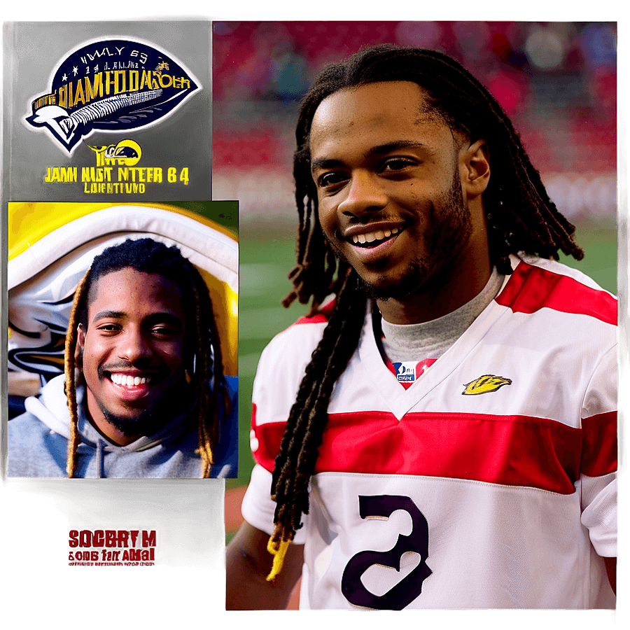 Najee Harris Championship Celebration PNG gvl60